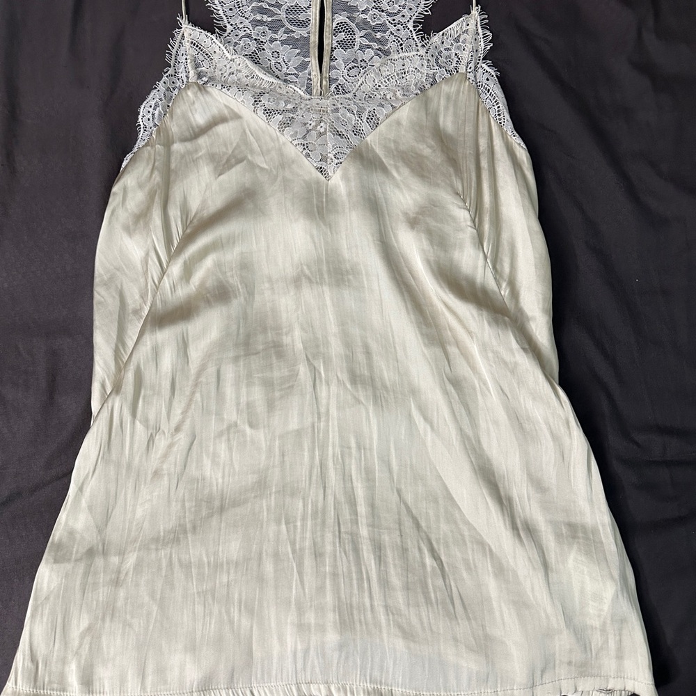 H&M Cream Lace Top
